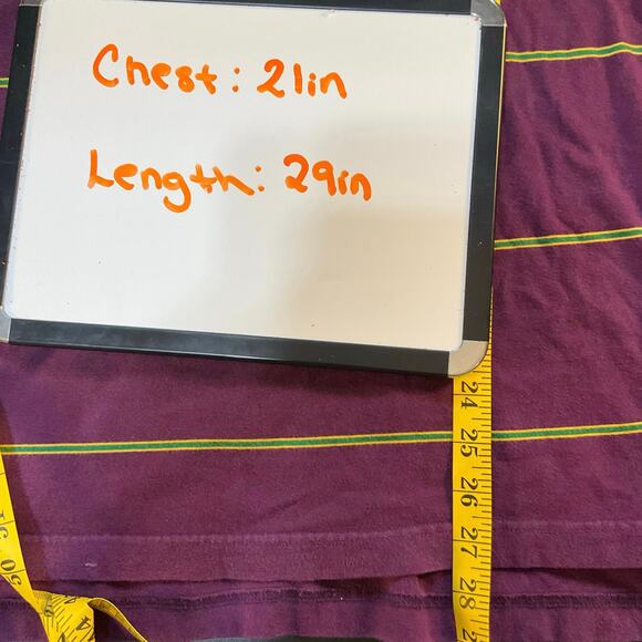 Abercrombie & Fitch Preppy Purple Striped Two Button Short Sleeve Polo Size XL - Picture 8 of 8